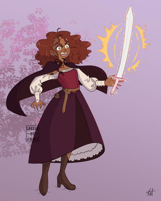 Recherche personnage webtoon - La Princesse Disparue, Eberlyn et l'épée magique - 2022