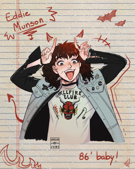 Hellfire Club - Eddie Munson - 2022